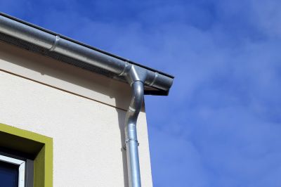 Gutter System on Commercial Building